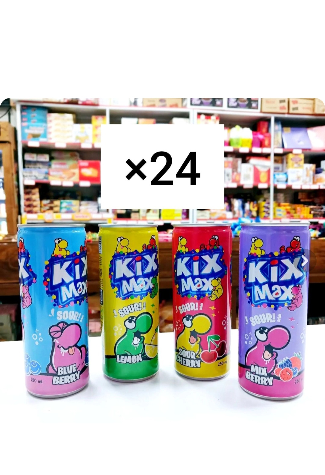 باکس ۱۲ عددی نوشیدنی کیکس مکس